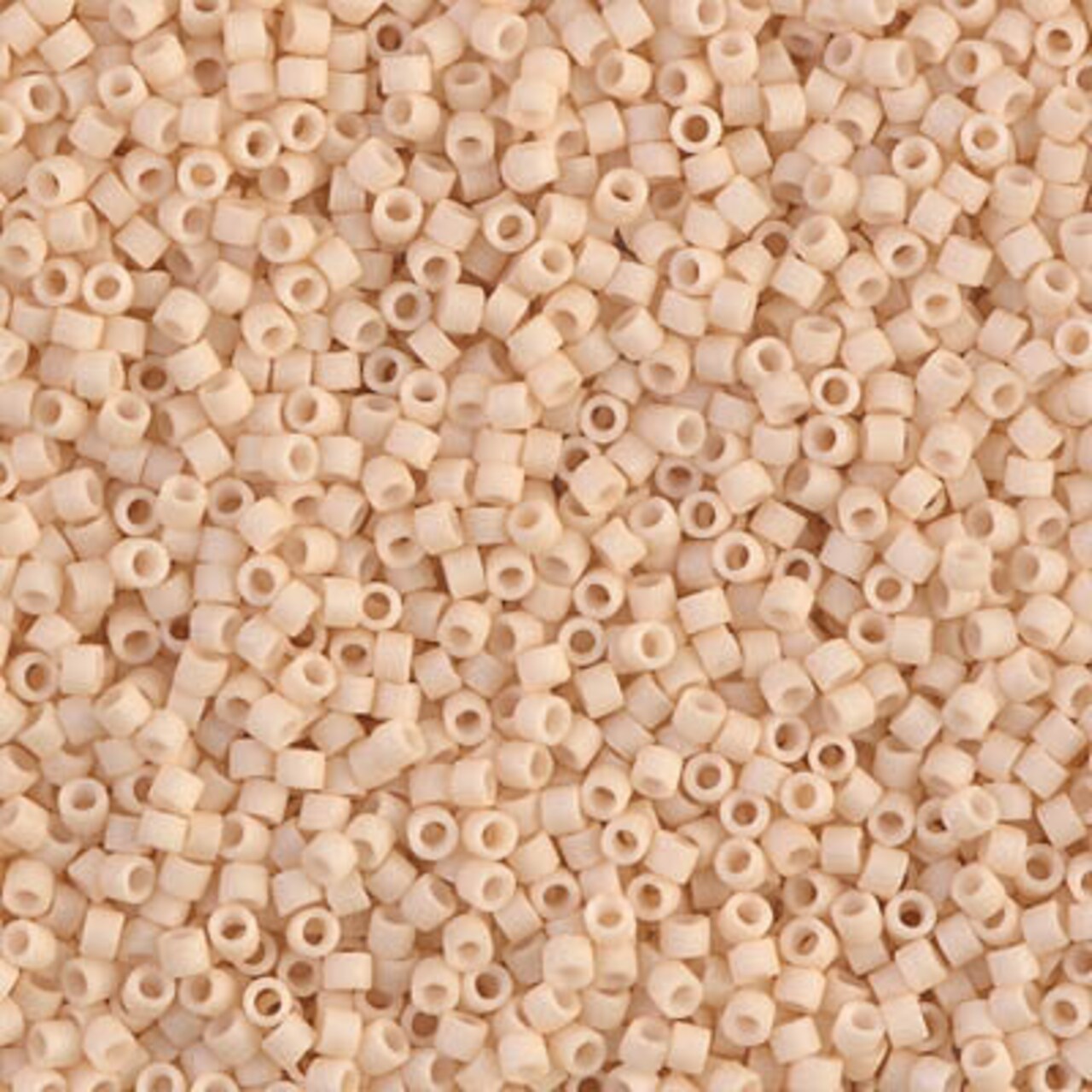 Miyuki Delica Bead 11/0, DB0353, Matte Opaque Antique Beige, 5 grams